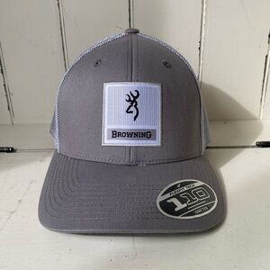 NWT Browning Gray Trucker Hat